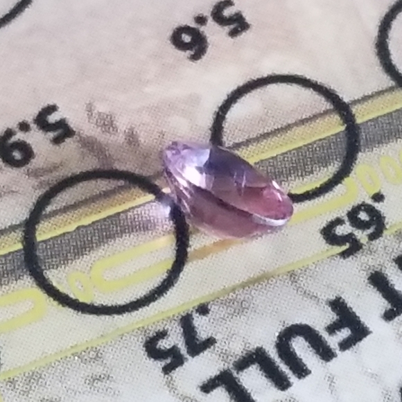 light violet purple pink  spinel under .50 carats - Picture 5 of 16